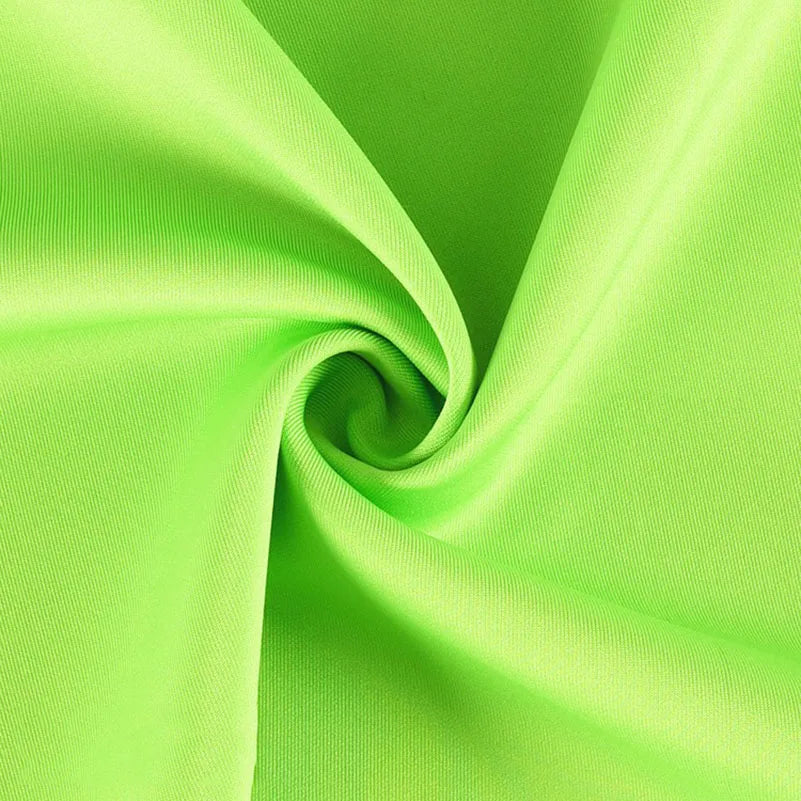 Tissu tricoté élastique Scuba résistant à l'usure, anti-boulochage pour la couture de pulls, jupes, uniformes scolaires, vêtements de sport au mètre