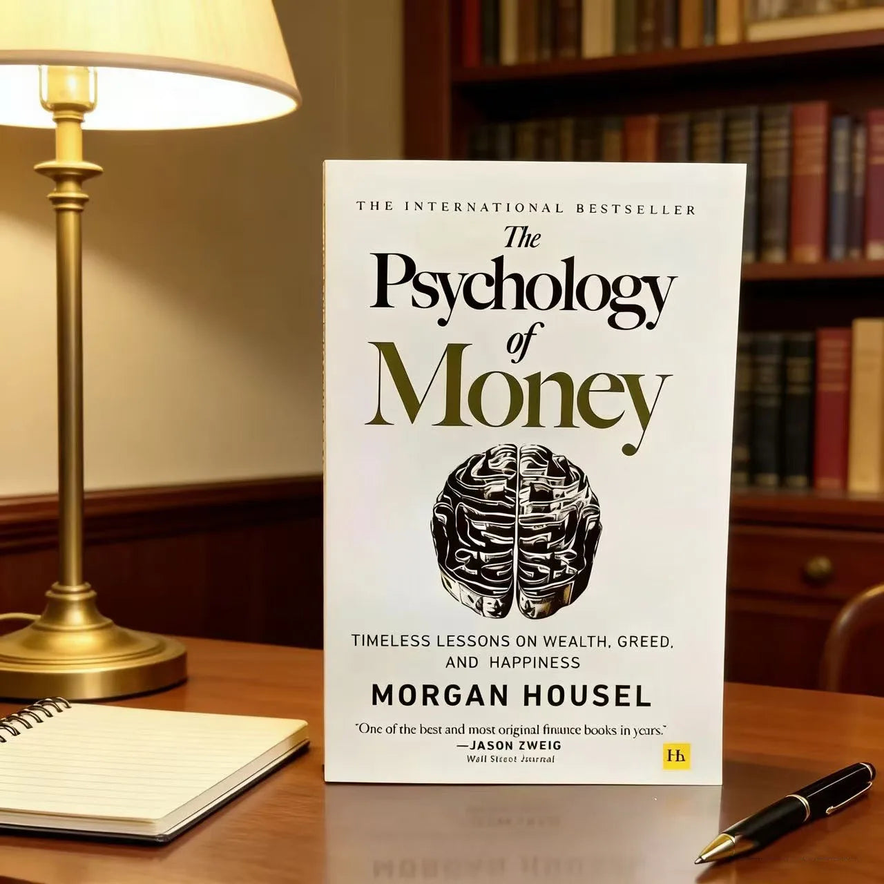 La psychologie de l'argent : Leçons intemporelles sur la richesse, la cupidité et le bonheur Livres de finance pour adultes Livre anglais