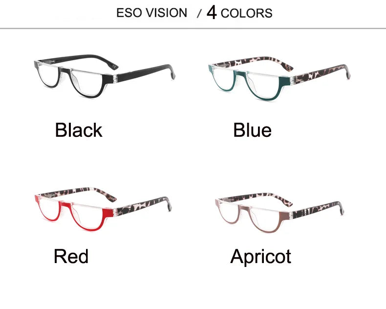ESO VISION Fashion Lesebrille Frau Kleine Augenleser Mann Werbebrille 200 250 400 Großhandel mit Federscharnier 245161