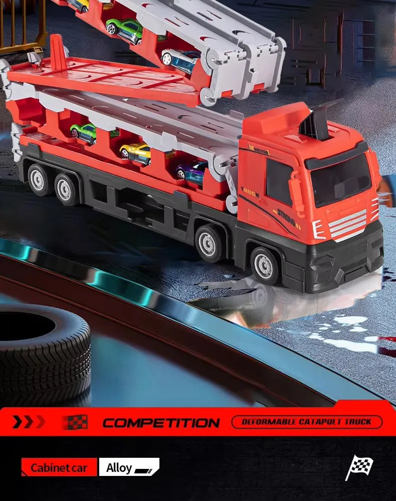 Race Track Car Ramp Toy Educational Game For Boys Children Racing Gliding Track Toys Puzzle Gliding Rail Car Park Toy