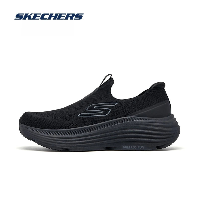 Skechers Chaussures Homme Chaussures de marche sans lacets pour hommes Légères Respirantes Chaussures de sport décontractées d'extérieur Baskets zapatillas hombre