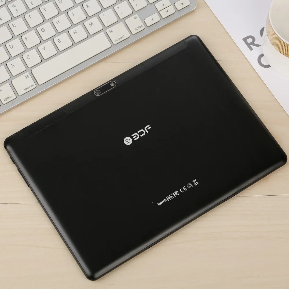 Tablette PC 10,1 Pouces Octa Core Version Globale 4Go RAM 64Go ROM Google Play Double Appareil Photo Double SIM Appel Téléphonique Bluetooth Wifi