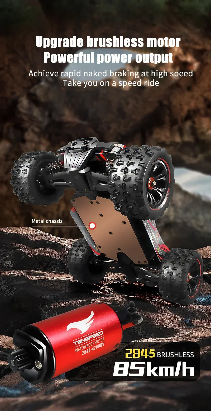 SG116MAX SCY9522 1:16 High Speed Drift Racing 80KM/H Brushless Motor 4WD 9522PRO 50KM/H RC Car Off Road Car Toys For Kid Gift