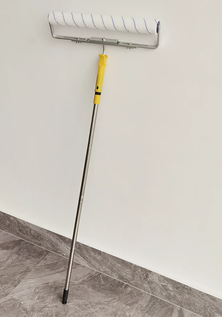 Rouleau à Peinture 18 pouces Brosse Peluche Courte-Moyenne-Longue Outil de Peinture pour Décoration Murale 6MM/9MM Support de Outil de Peinture