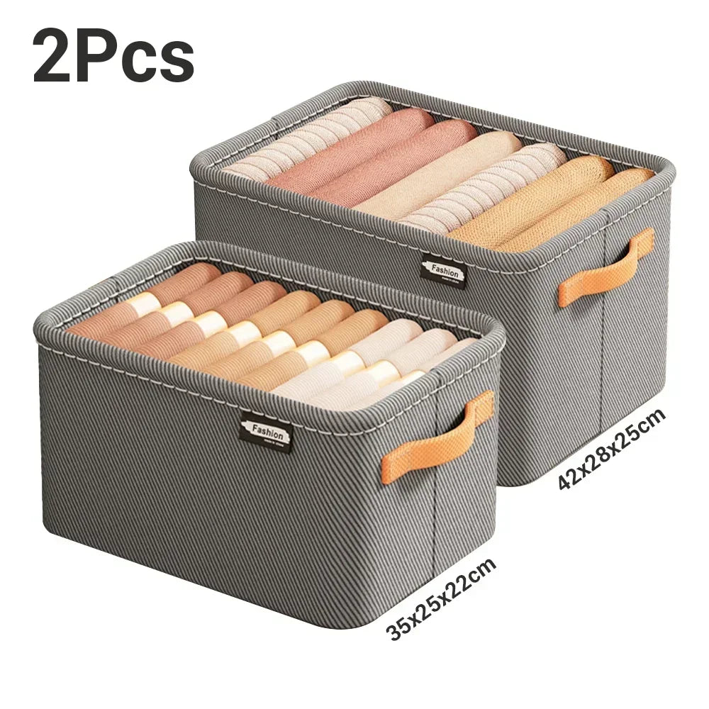 Verdicken Kleidung Organizer Hosen Pullover Aufbewahrungsschränke Schubladen Organizer Jeans Aufbewahrungsbox Kleiderschrank Kleidung Aufbewahrungsorganisatoren