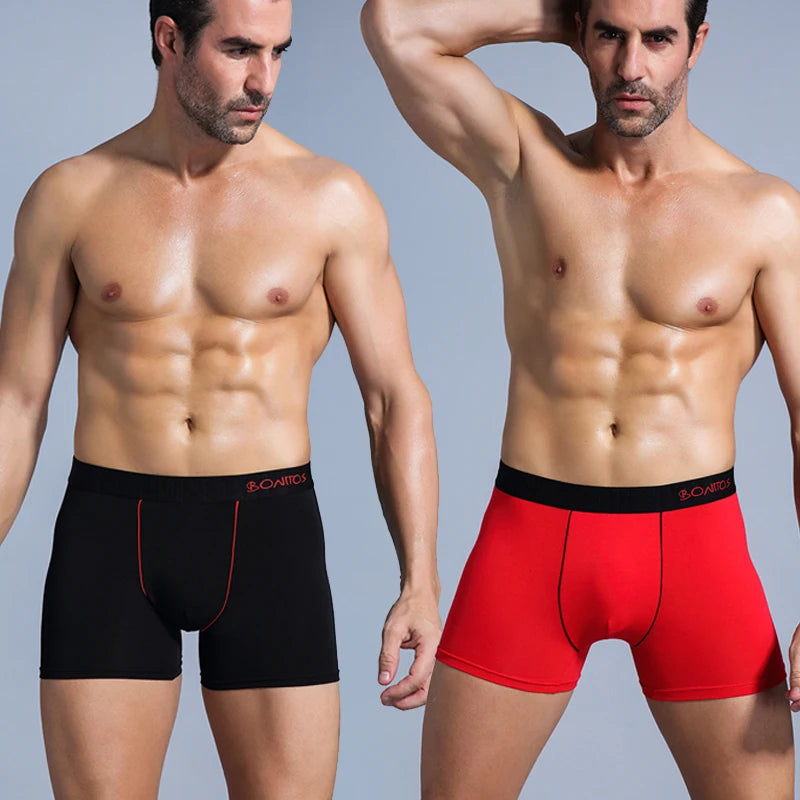 5 Stück Herren Slips Baumwolle Boxer Sexy Herren Boxershorts Unterwäsche Shorts Lose Herren Boxershorts Set Familienunterwäsche Marken