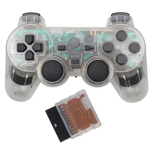 2.4G PS2 Controller Wireless Controller For PS2/PS1 Gamepad Dual Vibration Shock Playstation 2 Joypad Joystick Controle USB PC