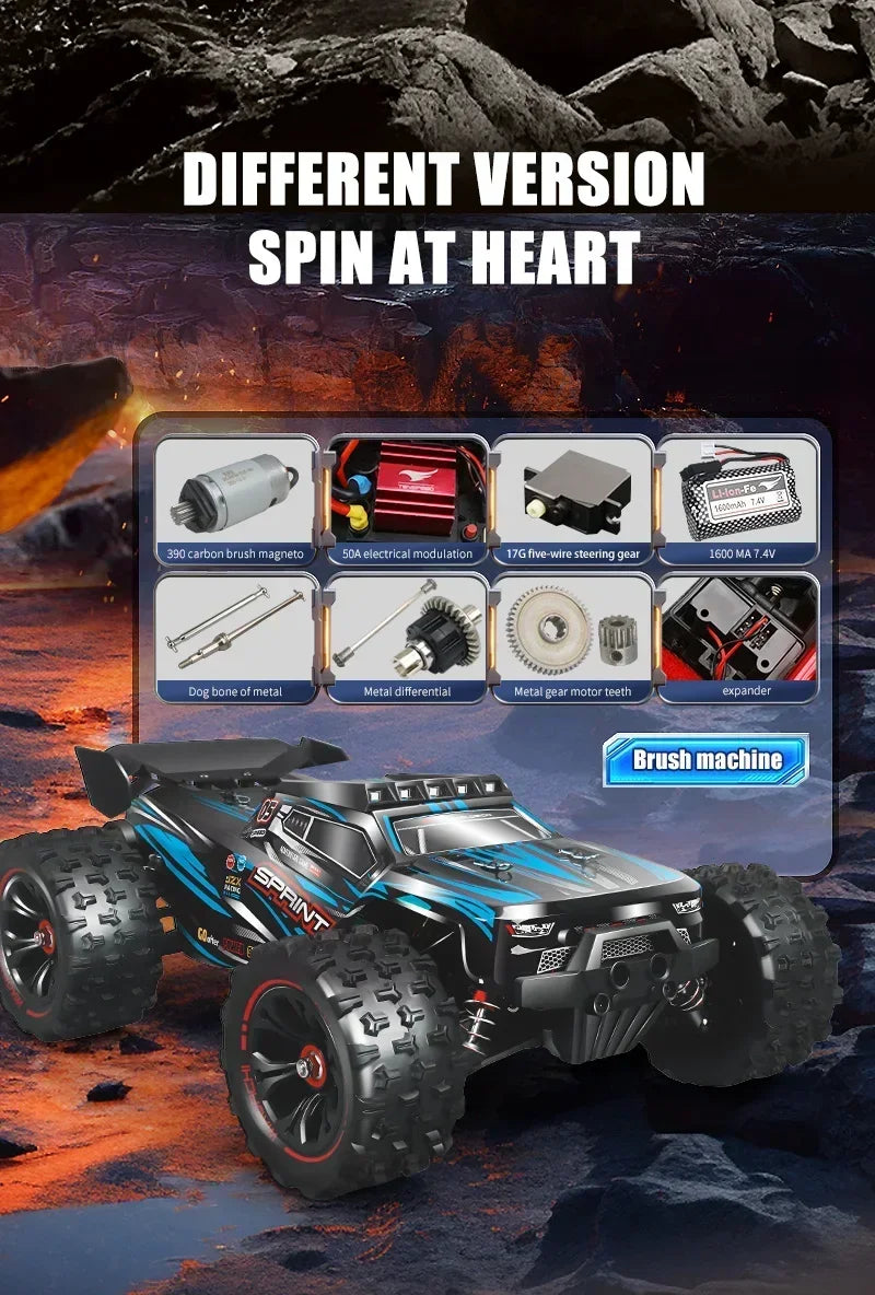 SG116MAX SCY9522 1:16 High Speed Drift Racing 80KM/H Brushless Motor 4WD 9522PRO 50KM/H RC Car Off Road Car Toys For Kid Gift