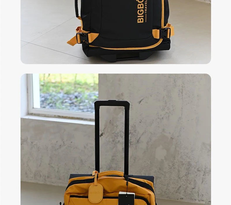 Multi-functional luggage large-capacity trolley bag directional wheel suitcase oxford handle bag 20/24/28-inch carry-on suitcase