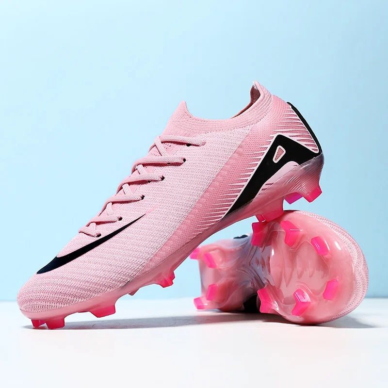 Nouvelles chaussures de football d'extérieur pour hommes Crampons de football Match Entraînement TF/FG Gazon Cheville Crampons longs Sport Haute qualité à succès