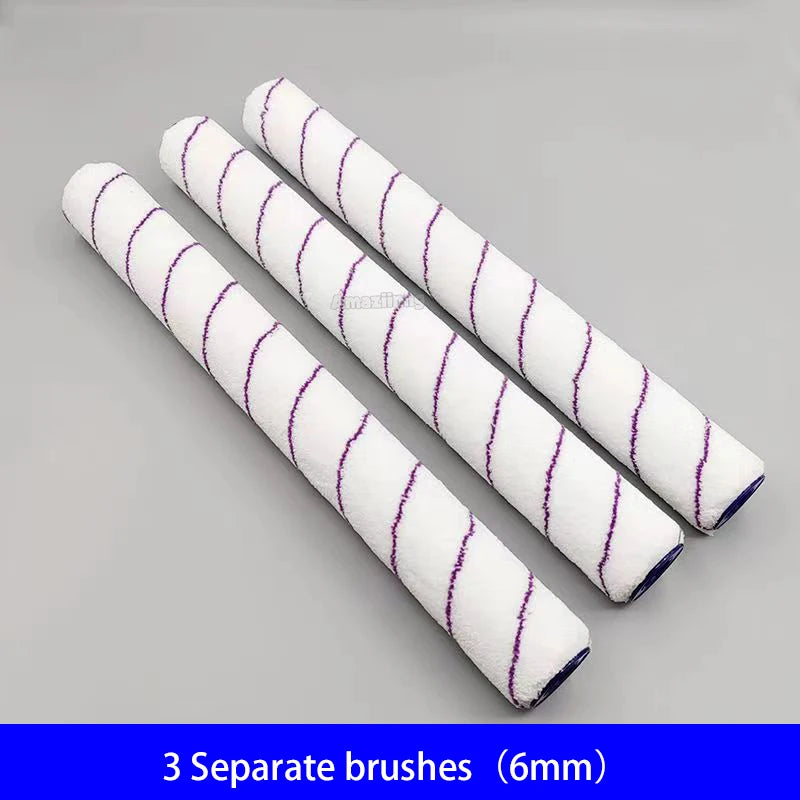 Rouleau à Peinture 18 pouces Brosse Peluche Courte-Moyenne-Longue Outil de Peinture pour Décoration Murale 6MM/9MM Support de Outil de Peinture