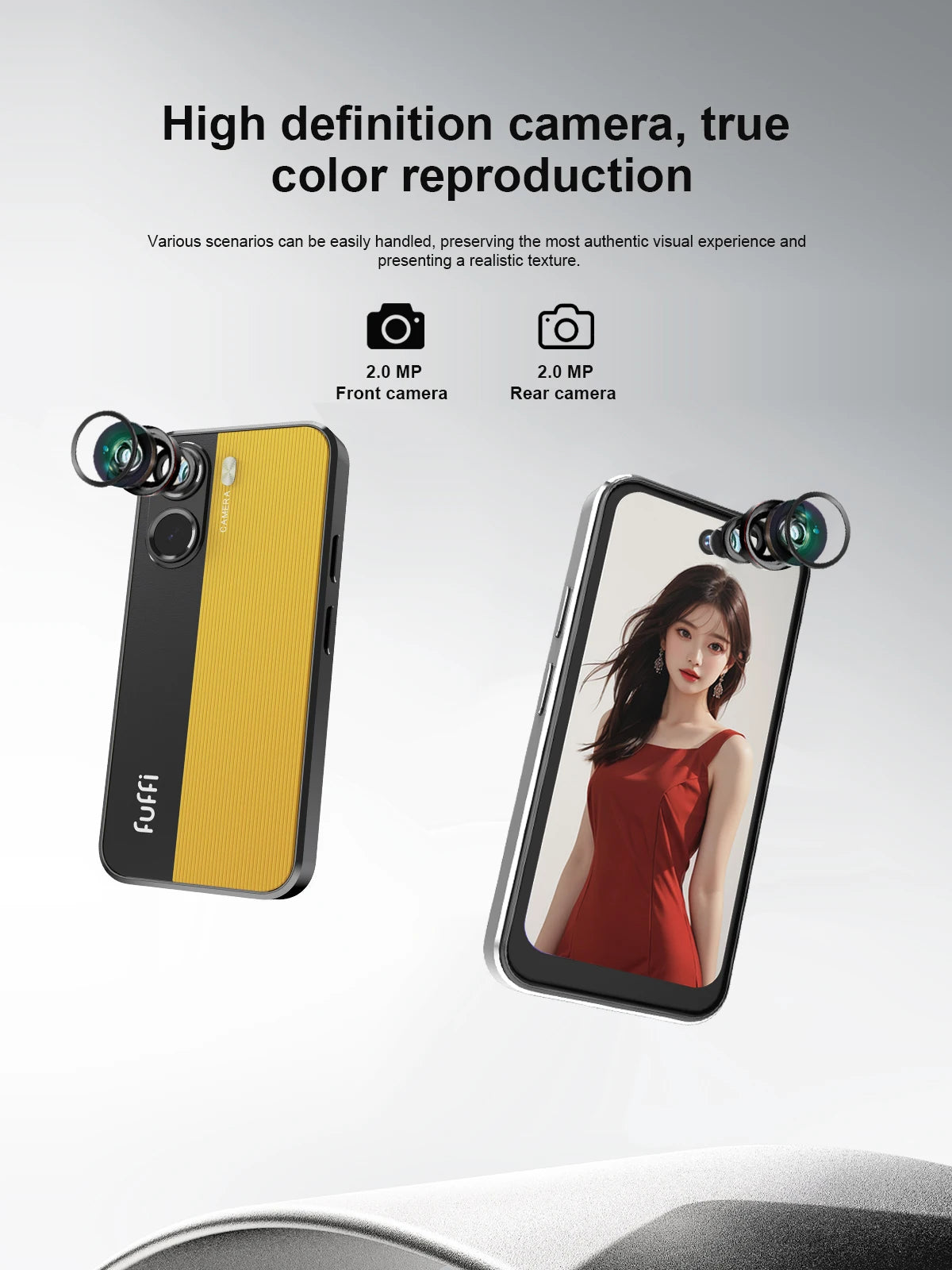 Fuffi-Mini X7 Pro Phone 4G LTE Android10.0 Smartphone 4GB RAM 128GB ROM 4" Display 5MP Camera Dual SIM With Play Store WhatsAPP