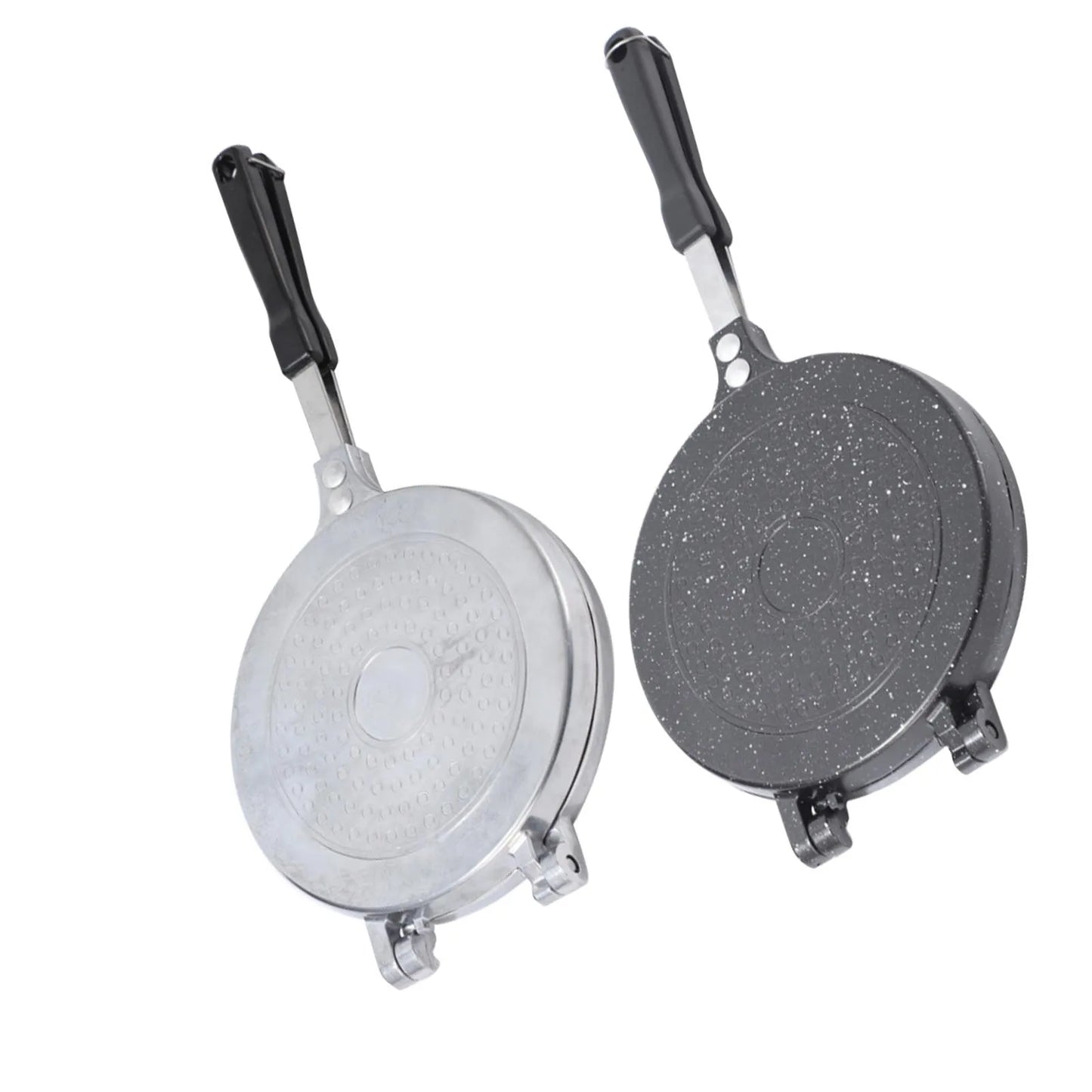Double Sided Frying Pan Aluminum Alloy Nonstick Pancake Pan Sandwich Baking Pan Maker For Kitchen Omelets Pancakes Breakfast