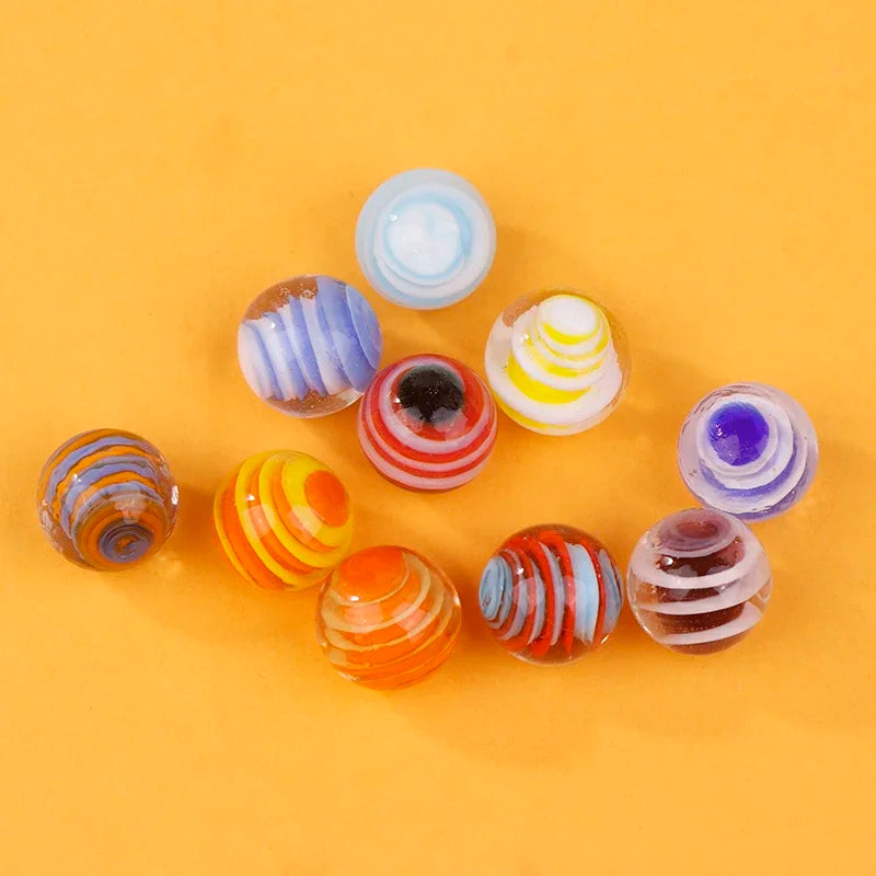 Billes 16MM Verre en Cristal 10PCS Boule en Verre Teinté Accessoires de Photographie Vase Aquarium Décoration de Chambre Boules de Noël