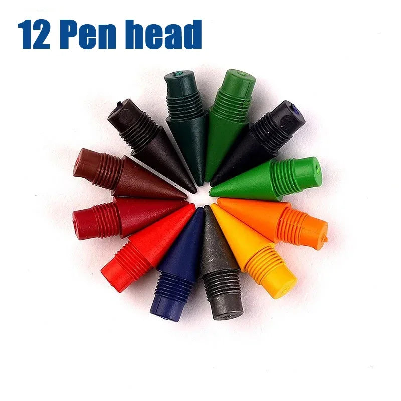 Color Eternal Pencil Can Be Wiped Magic Replace Head Eco Friendly Student Painting Kids Gift Draw School Supply Gifts