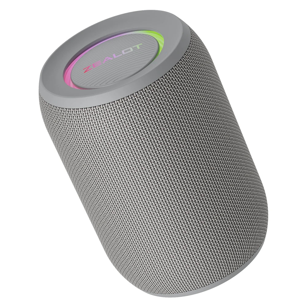 ZEALOT-S32PRO Leistungsstarker Bluetooth-Lautsprecher, kabelloser Bass, LED-Licht, Outdoor-Lautsprecher, Subwoofer, wasserdichte Soundbox-Unterstützung