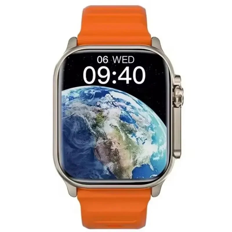 T900 Ultra 2 Watch Smartwatch Ultra Gen 2 IWO Watch NFC Bluetooth-Anruf Herzfrequenz Wasserdicht 2,2 Zoll Kabellose Fitnessuhr