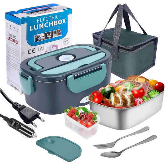 1,5 L 40W Electric Lunch Box Portable Food Heater for Car and Home Heating for Lunch