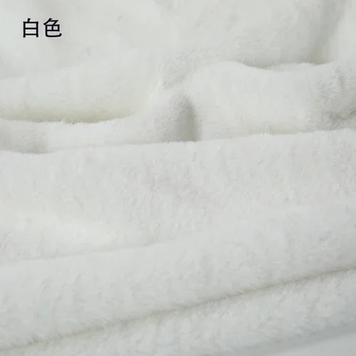 50x50cm 8mm Purple Imitation Otter Rabbit Fur Short Plush Fabric Making   DIY Plush Toys Fabric Display Background Scarf Pillow