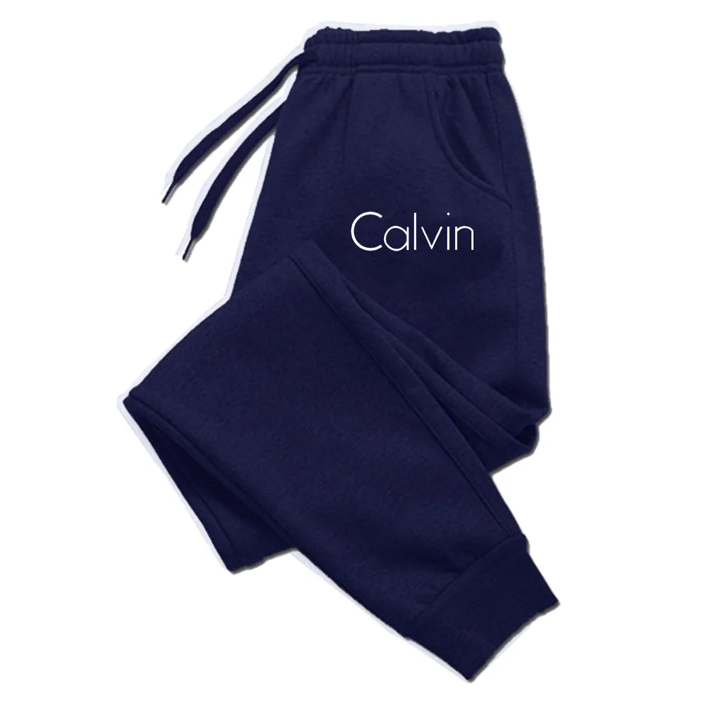 Lässige Bedruckte Sport-Laufhose Herren Damen Herbst Kordelzug Lange Hose Fitness Unifarben Sweatpants Unisex Gymwear