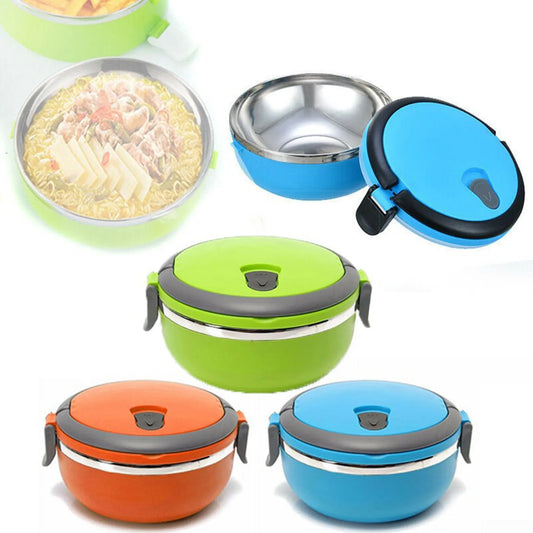 Boîte à lunch isotherme pour enfants et adultes, en acier inoxydable, thermos alimentaire, flasque alimentaire sous vide, récipients isolés portables pour aliments et soupes