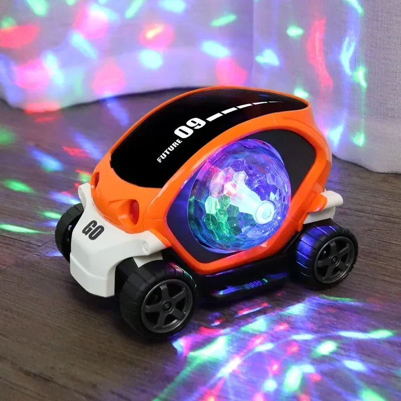 1-2 Years Boy Baby Car Toys Toddler Crawling Sensory Toy Car Toys Electronic Car Tummy Time Gift for Kids Birthday Gifts Popular