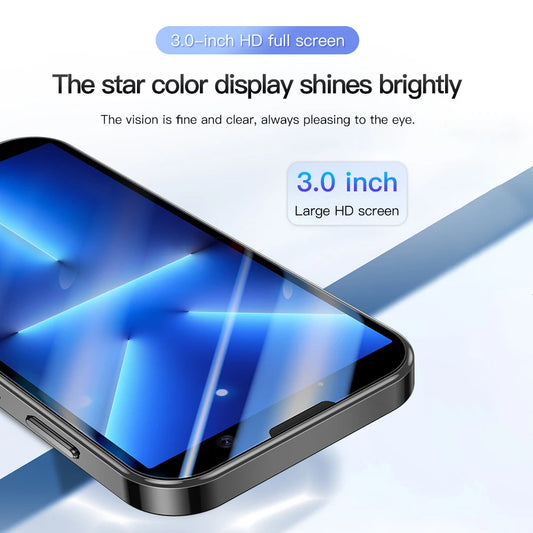 SOYES XS18Pro New 3.0" Mini Smartphone 2GB RAM 16GB ROM Android 9.0 Facial Recognition Dual SIM Standby 3G Little Phone