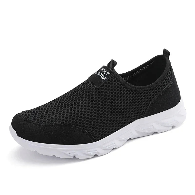 Nouvelles Chaussures de Course pour Hommes Chaussures de Sport Respirantes Légères Tendance Été en Maille Respirante pour Hommes Grandes Tailles 38-47