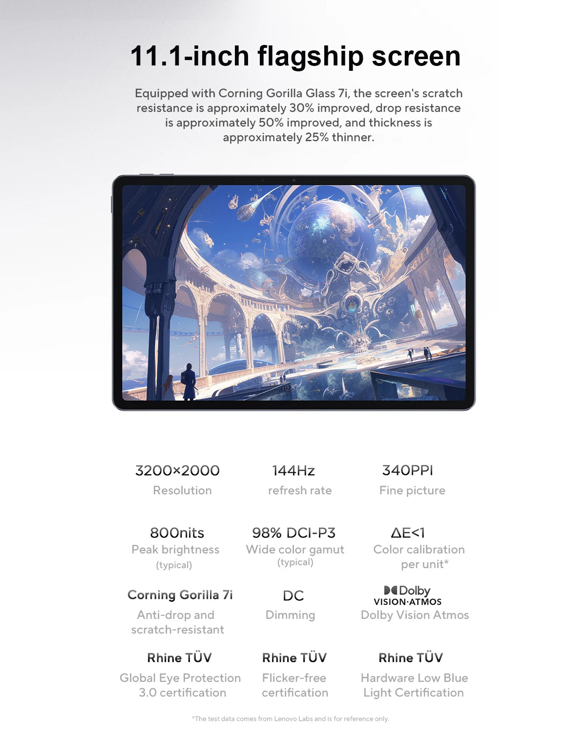 New Original Lenovo Xiaoxin Pad Pro GT Tablet 11.1'' 3.2K LCD 144Hz Display CN Version Snapdragon 8 Gen 3 Android 8860mAh Pad PC