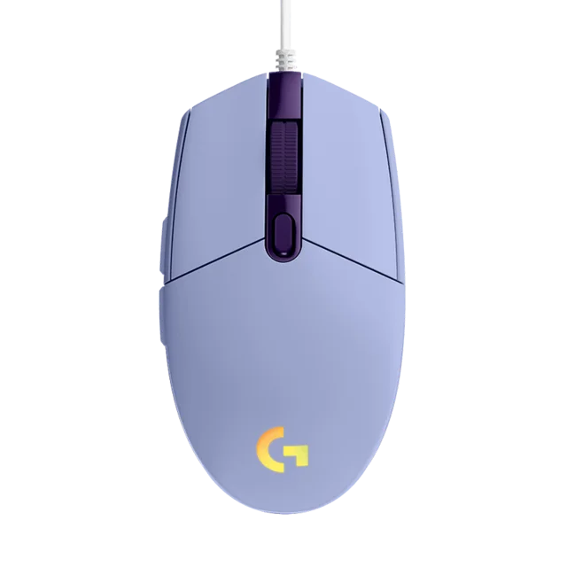 Souris de jeu Logitech (G) G102 Souris RVB Conception légère 200-8000DPI Souris ergonomique de deuxième génération Souris d'ordinateur