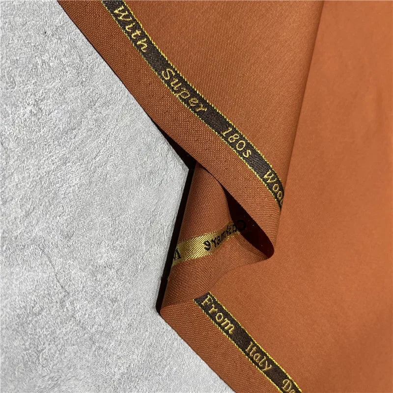 Italienischer Kammgarn-Twill-Stoff – knitterarm – Designeranzüge und Hosenmaterial für Business-Kleidung im Großhandel