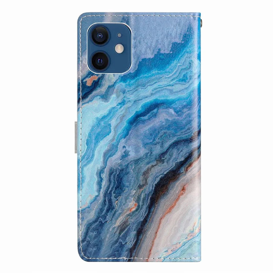 Joli étui à fleurs peintes pour Samsung Galaxy A03 A04S A05 A05S A06 A13 A14 A16 A23 A24 A25 A34 A35 A36 A52S A53 A54 A55 5G Coque