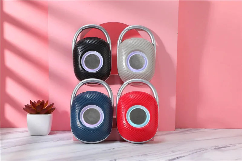 Mini enceinte Bluetooth portable, boîte à musique sans fil, petit caisson de basses, basse, PC, TV, radio FM, étanche, Caixa De Som Mp3