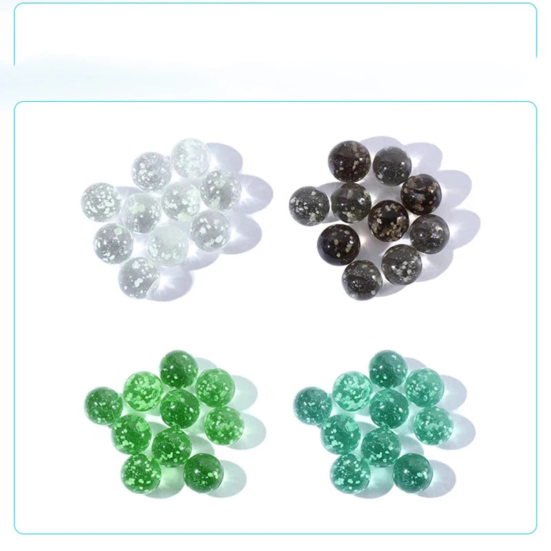 10 30 Pcs Luminous Glass Balls Toy 16mm Small Marbles Toys Pinball Machine Beads For Console Game