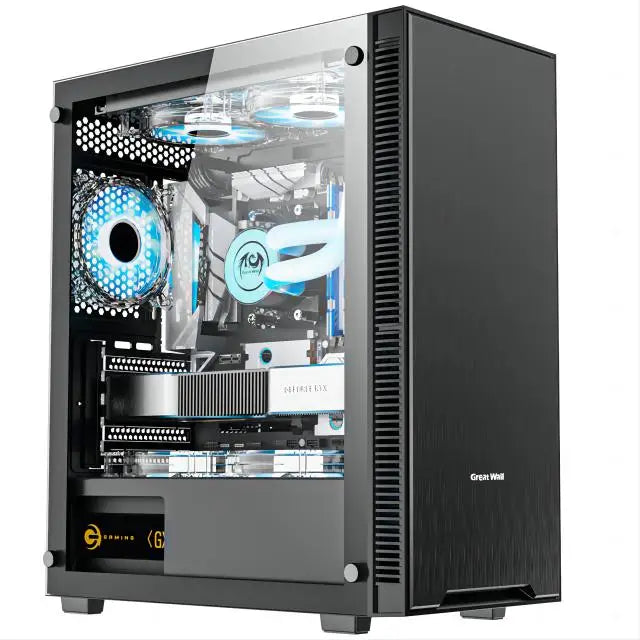AOTESIER 5 9400 F RX580 PC Gamer Complet Pas Cher, Ensemble d'équipement Informatique Personnalisé, Ordinateurs de Bureau Préassemblés, Vente en Gros, Assemblage PC Gamer de Bureau