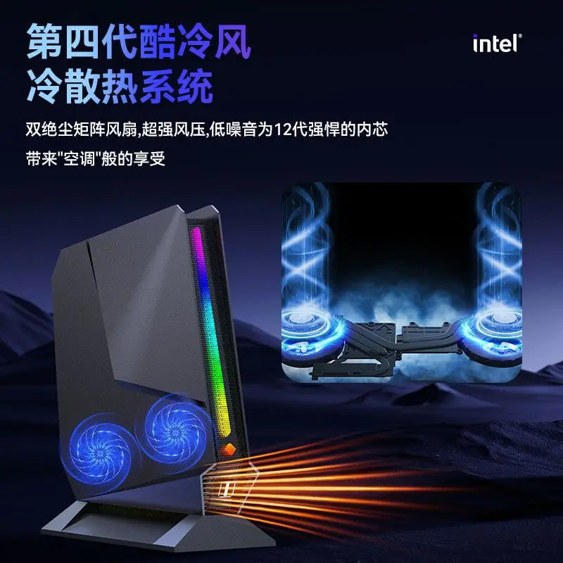 Gaming-PC i9 12900H RTX4060 64GB DDR4 2TB NVME SSD Mini-PC Gamer PC Gaming Minipc Mini-Desktop-Computer