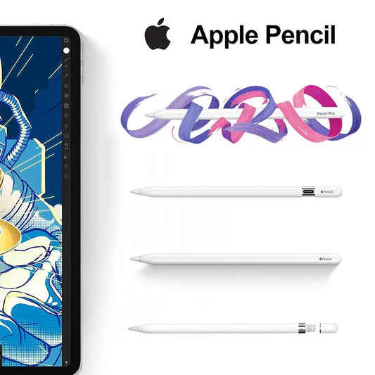 Neu für Apple Pencil Pro 1./2. USB-C Eingabestift iOS Tablet Touch Pen mit Leistungsanzeige für iPad 10 A16 Air 3-6 M2 Pro M4 Mini