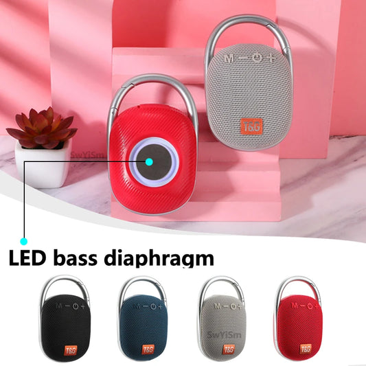 Tragbarer Mini Bluetooth Lautsprecher Soundbox Musik Kabelloser Subwoofer Kleiner Woofer Bass PC TV Radio FM Wasserdicht Caixa De Som Mp3