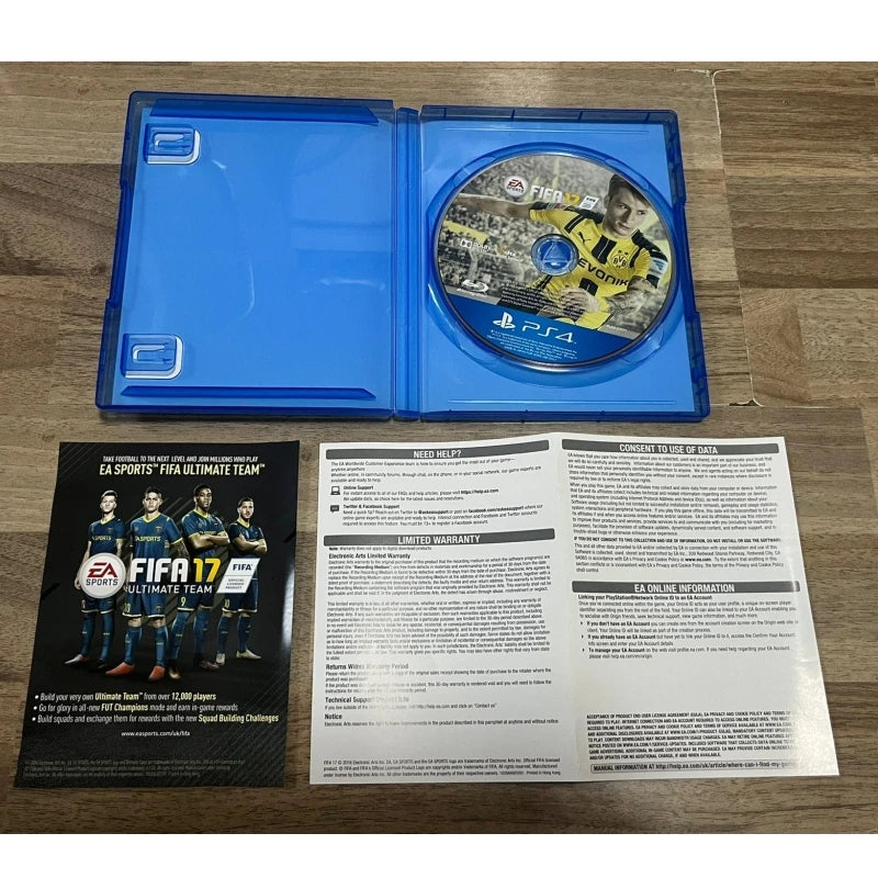 Playstation4 PS4 Gebrauchte Spiele-CD FIFA 17 Playstation4 Game Card Ps4 Spiele FIFA17