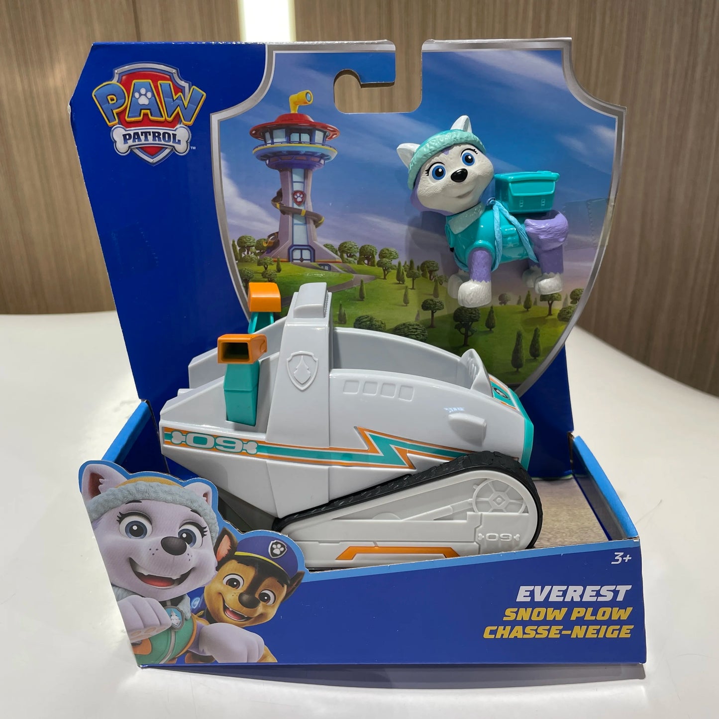 Nouveau véhicule original PAW PATROL voiture Ryder Tracker Everest Chase Rex Skye Rocky Marshall Zuma Figurine jouet cadeau d'anniversaire pour enfant