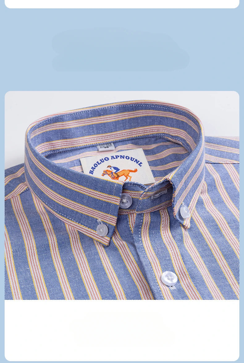 Chemises Oxford à manches longues en 100 % coton pour homme, grandes tailles 8XL, coupe ajustée, unies ou rayées, pour le bureau, couleur blanche, tenues professionnelles