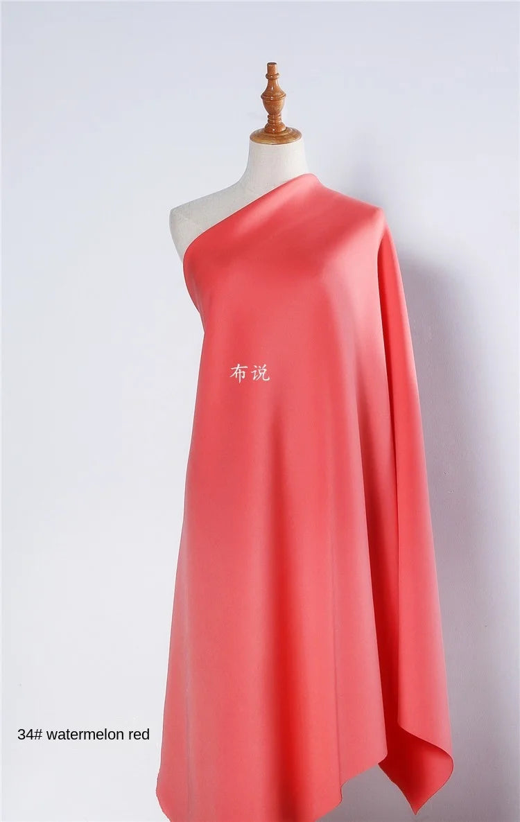 Space Cotton Fabric Thin Clothing Designer Four Sided Elastic Wholesale Cloth Diy Sewing Polyester Spandex Material