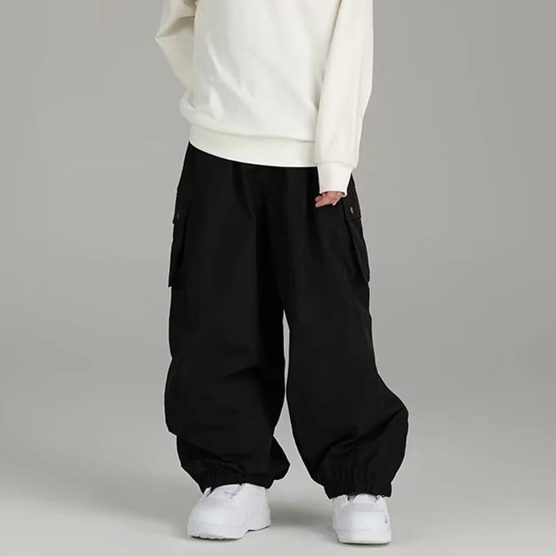 Herren Skihose Baggy Warm Casual Loose Skying Ski Sporthose Winter Outdoor Schnee Snowboardhose Skibekleidung