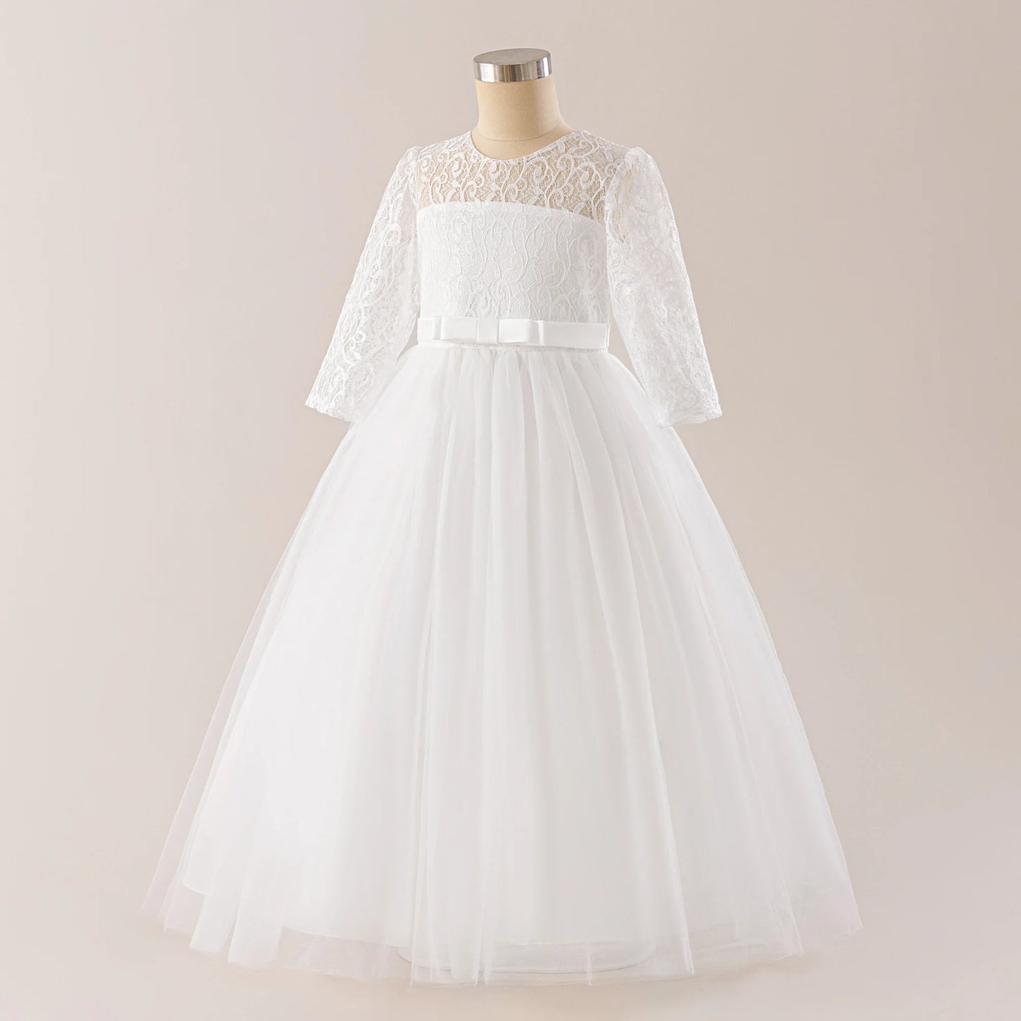 Robes de baptême, de demoiselle d'honneur, de fête pour filles, élégantes robes de princesse en tulle pour mariage, anniversaire, première communion, robes de bal