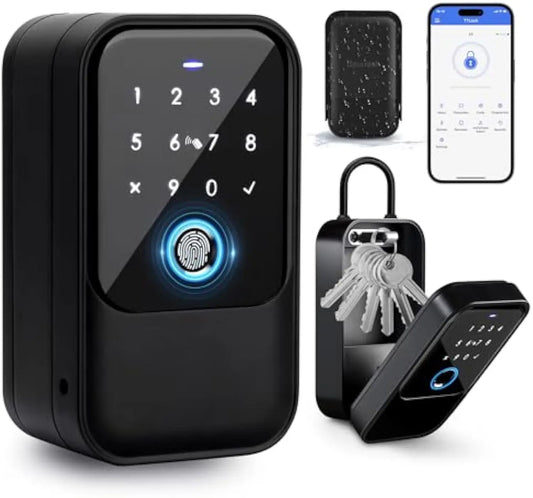 TTlock Smartkey Lock Box Home Key Wireless Smartlock Box Elektronische Schlüsselbox App Digital Code Bluetooth Key Safe Vorhängeschloss für Gastgeber