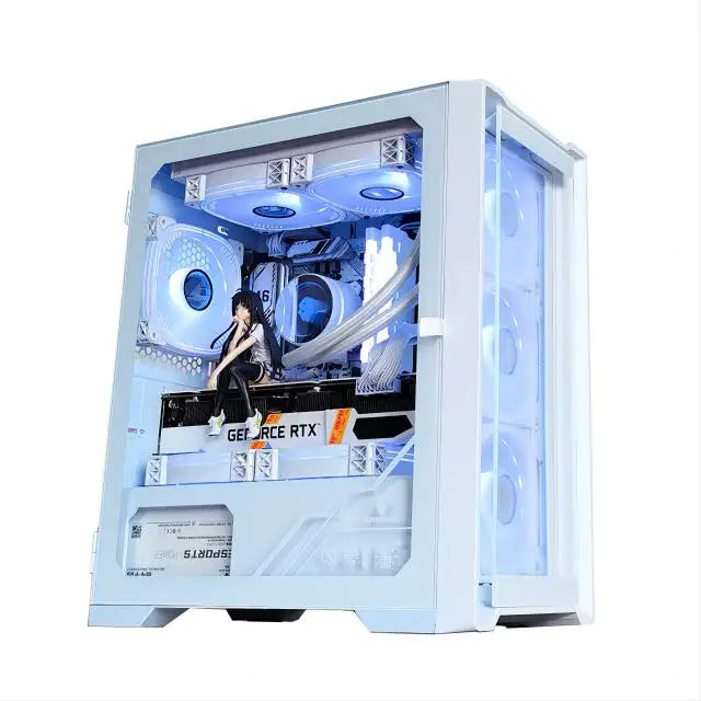 AOTESIER 5 9400 F RX580 PC Gamer Complet Pas Cher, Ensemble d'équipement Informatique Personnalisé, Ordinateurs de Bureau Préassemblés, Vente en Gros, Assemblage PC Gamer de Bureau