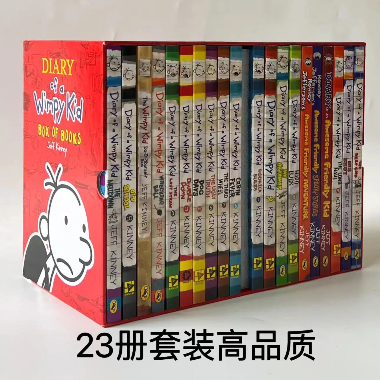 10 Books/set 1- 10/11-20  Volumes Diary of Wimpy Kid English Book Diary of Wimpy Kid  Children's Fiction Books