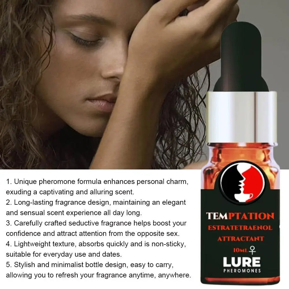 Pheromon-Parfüm-Öl für Männer und Frauen – bezaubernder Duft, langanhaltend, sexy, für Romantik und Dating