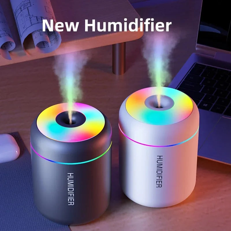 180ML Mini Luftbefeuchter USB Elektrischer Aroma Diffusor Ätherisches Öl Reiniger Aromatherapie Nebel Erzeuger Lichter Für Auto Zuhause Schlafzimmer