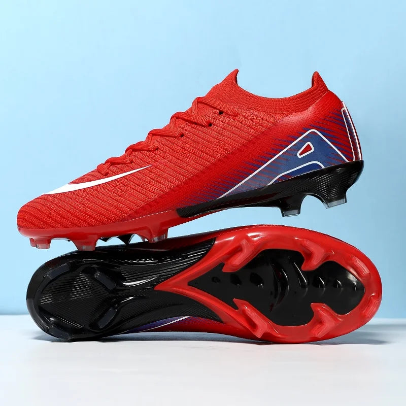 Nouvelles chaussures de football d'extérieur pour hommes Crampons de football Match Entraînement TF/FG Gazon Cheville Crampons longs Sport Haute qualité à succès